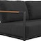 Flash Furniture Black Teak Accented Loveseat with Cushions GM-201027-2S-CH-GG - alternate 5